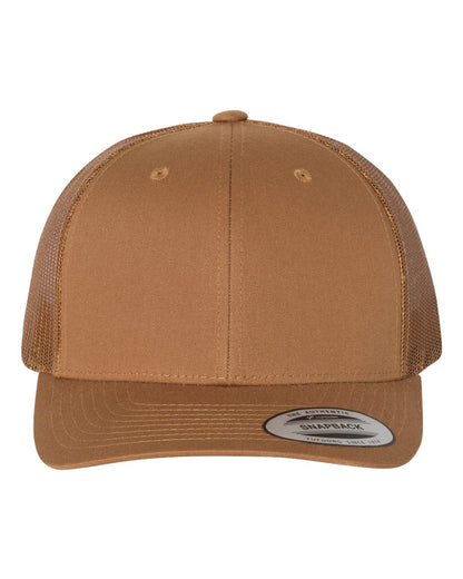 YP Classics Retro Trucker Cap 6606 #color_Caramel