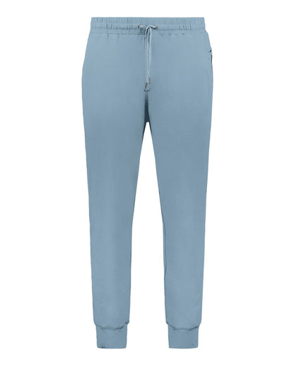 Holloway Youth Eco Revive™ Ventura Soft Knit Joggers 222699 #color_Storm