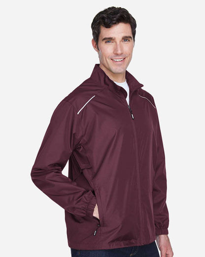 CORE365 Men's Techno Lite Motivate Unlined Lightweight Jacket 88183 #colormdl_Burgundy
