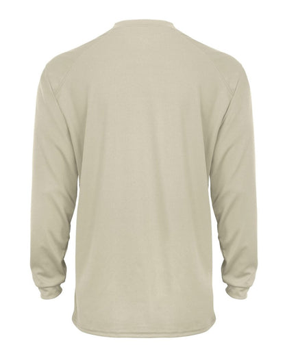 Badger B-Core Long Sleeve T-Shirt 4104 #color_Sand