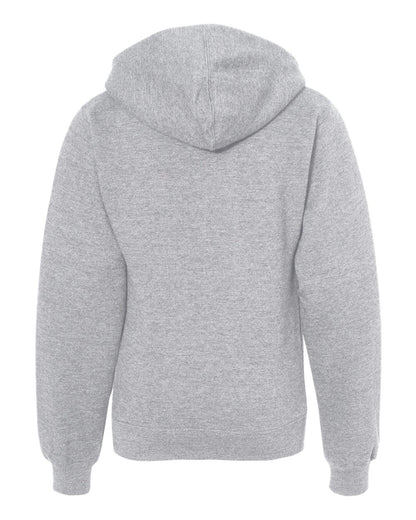 Independent Trading Co. Youth Midweight Hooded Sweatshirt SS4001Y #color_Grey Heather