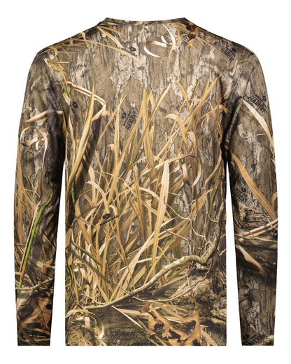 Holloway Men's Mossy Oak Momentum Long Sleeve T-Shirt 222836 #color_Habitat
