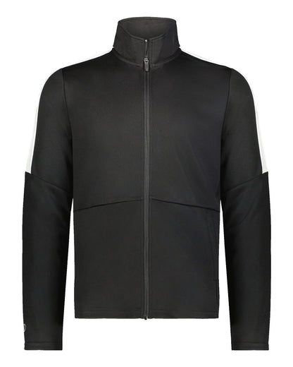 Holloway Youth Crosstown Full-Zip Jacket 223630 #color_Black/ White