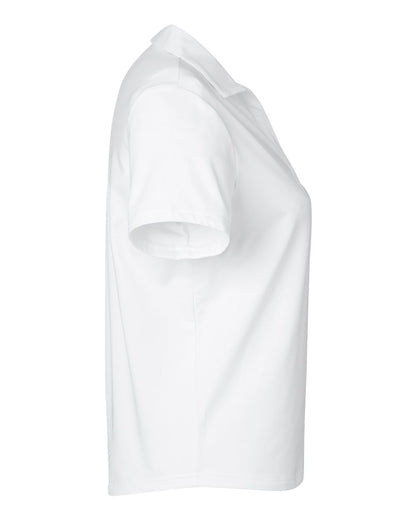 Glyder Women's Fairway Marbled Jersey Polo PDP7058 #color_White