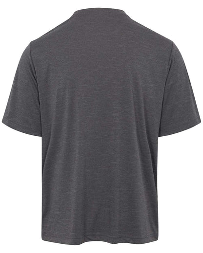 Team 365 Men's Sonic Heather Performance T-Shirt TT11H #color_Dark Grey Heather