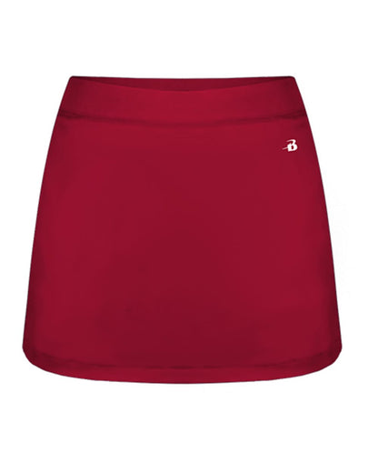 Badger Women's Skort 6151 #color_Red