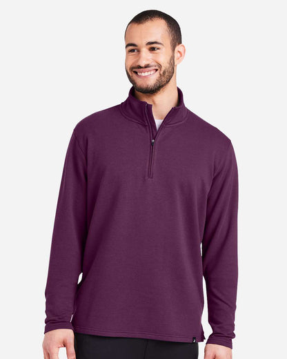 Glyder Men's Vertex Quarter-Zip Pullover MDP1733 #colormdl_Mulberry