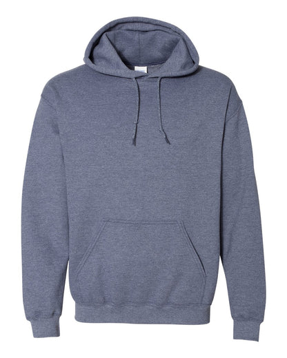 Gildan Unisex Heavy Blend™ Hooded Sweatshirt 18500 #color_Heather Dark Navy