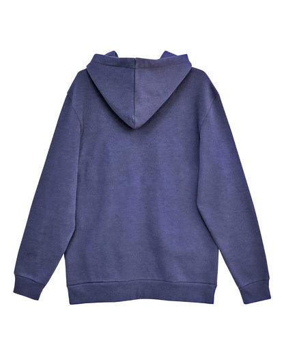 Threadfast Apparel Unisex Epic Fleece Pullover Hooded Sweatshirt T2000 #color_Heather Navy