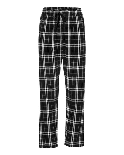 Boxercraft Women's Haley Flannel Pants BW6620 #color_Black/ White