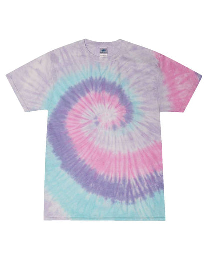 Colortone Youth Multi-Color Tie-Dyed T-Shirt 1000Y #color_Unicorn