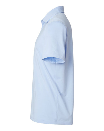 Adidas Men's Blended Polo A590 #color_Blue Dawn Melange
