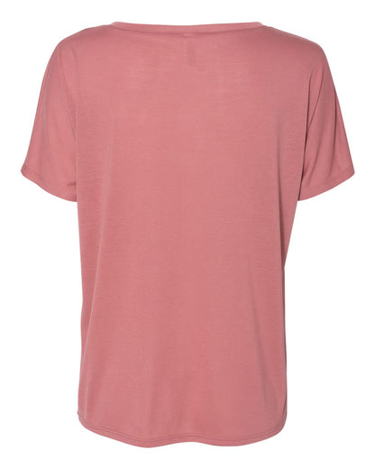 BELLA + CANVAS Women’s Slouchy V-Neck Tee 8815 #color_Mauve