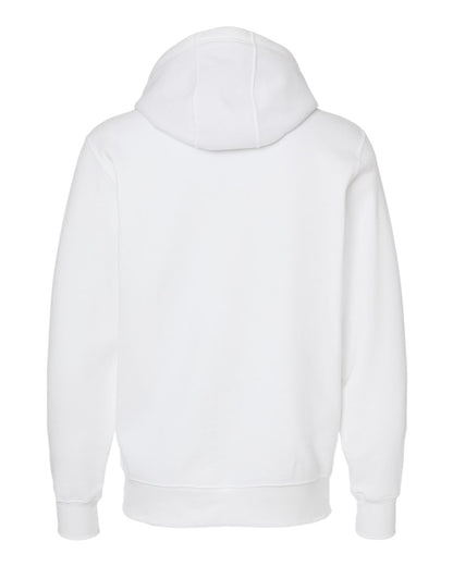 Russell Athletic Unisex Cotton Rich Fleece Hooded Sweatshirt 82ONSM #color_White