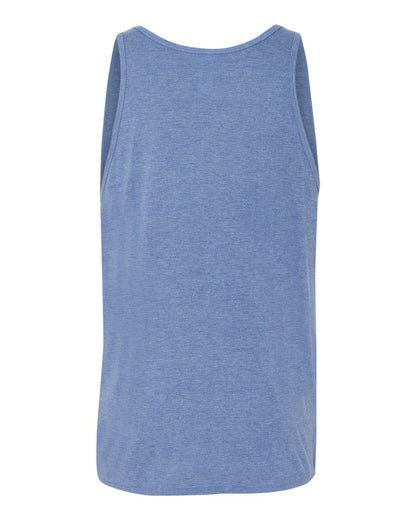 BELLA + CANVAS Triblend Tank 3484 #color_Blue Triblend