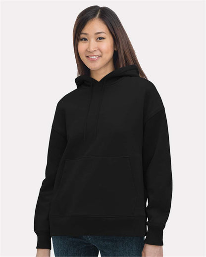 Bayside Women's USA-Made Hooded Sweatshirt 7760 #colormdl_Black