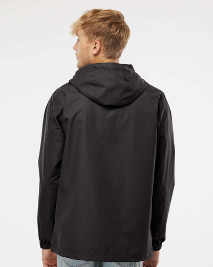 Independent Trading Co. Men's Nylon Anorak EXP94NAW #colormdl_Black