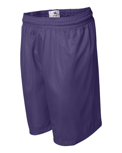 Badger Pro Mesh 7" Shorts 7207 #color_Purple