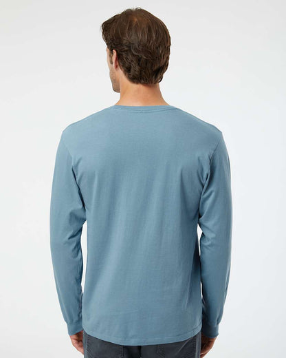SoftShirts Unisex Organic Long Sleeve T-Shirt 420 #colormdl_Slate