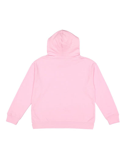 LAT Youth Fleece Hoodie Sweatshirt 2296 #color_Pink
