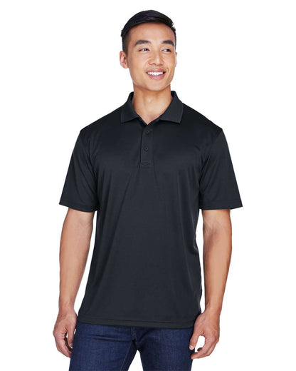 UltraClub Men's Cool & Dry Sport Polo 8405 #colormdl_Black