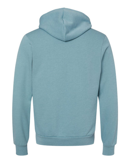 BELLA + CANVAS Sponge Fleece Hoodie 3719 #color_Heather Blue Lagoon