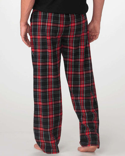 Boxercraft Harley Flannel Pants BM6624 #colormdl_Black/ Red Kingston Plaid