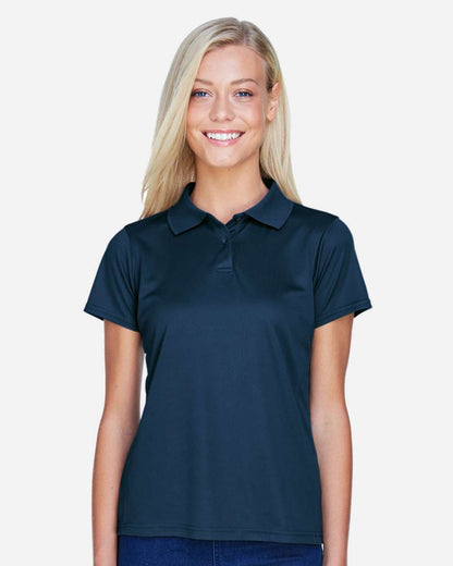 Harriton Women's Polyester Jersey Polo M315W #colormdl_Navy