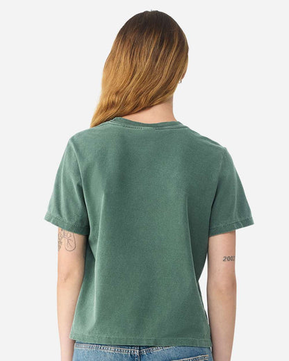 BELLA + CANVAS Women's Garment-Dyed Tee 6110GD #colormdl_Washed Pine