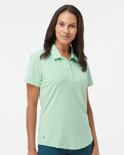 Adidas Women's Ultimate Solid Polo A515 #colormdl_Clear Mint