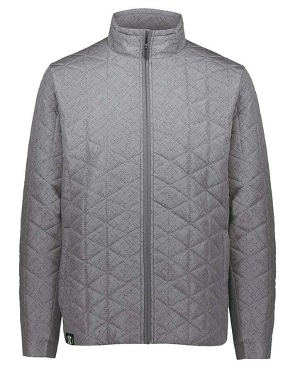 Holloway Men's Repreve® Eco Quilted Jacket 229516 #color_Tundra Haze Print