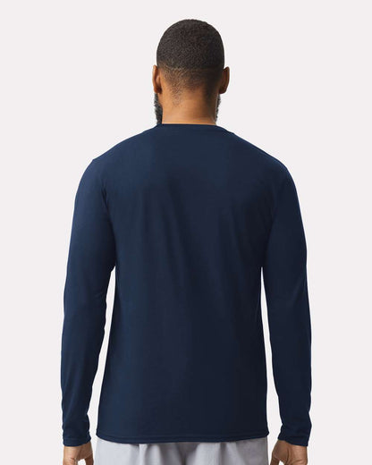 Gildan Unisex Performance® Long Sleeve T-Shirt 42400 #colormdl_Navy