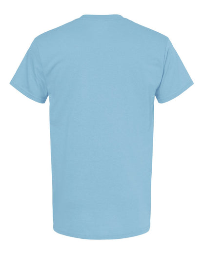M&O Men's Gold Soft Touch T-Shirt 4800 #color_Light Blue