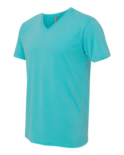 Next Level Sueded V-Neck T-Shirt 6440 #color_Tahiti Blue