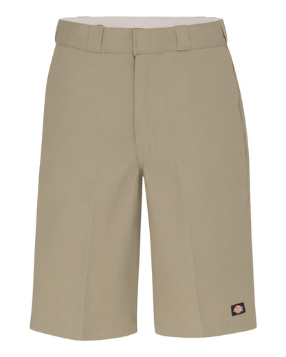 Dickies Unisex Extended Sizes Multi-Pocket Work Shorts 4228EXT #color_Khaki