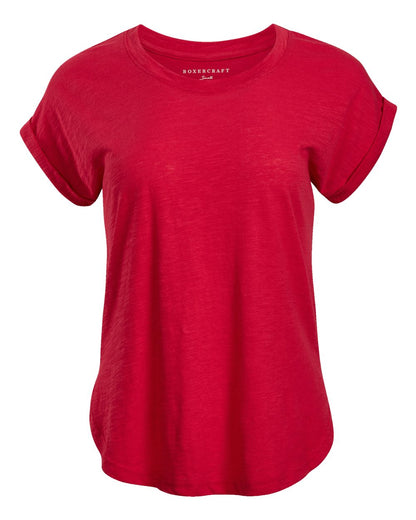 Boxercraft Women's Sweet T-Shirt BW2102 #color_True Red