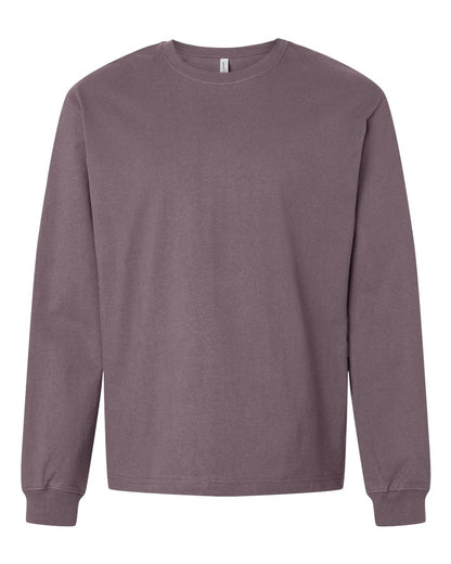 BELLA + CANVAS Unisex 7.5 oz Heavyweight Long Sleeve Tee 4651 #color_Purple Storm