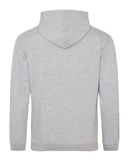 AWDis Unisex College Hooded Sweatshirt JHA001 #color_Heather Grey