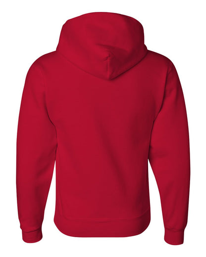 JERZEES Unisex Super Sweats NuBlend® Hooded Sweatshirt 4997MR #color_True Red