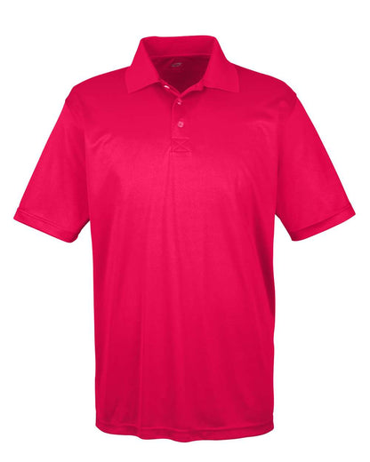 UltraClub Men's Cool & Dry Sport Performance Interlock Polo 8425 #color_Red
