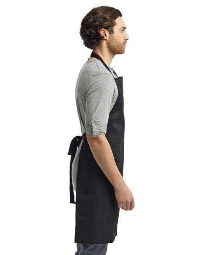 Artisan Collection by Reprime Recycled Bib Apron RP150 #colormdl_Black
