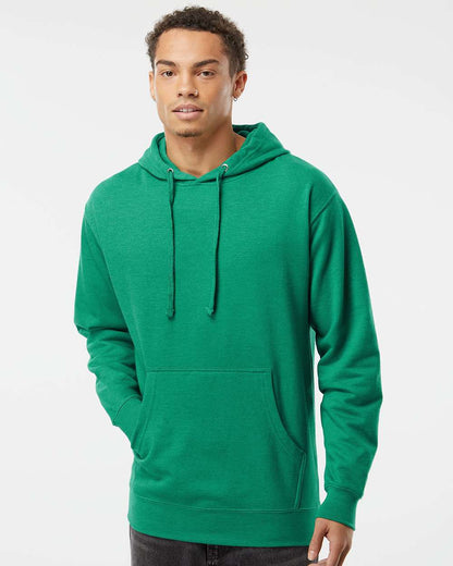 Independent Trading Co. Midweight Hooded Sweatshirt SS4500 #colormdl_Kelly Green Heather