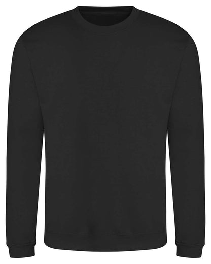 AWDis Youth Crewneck Sweatshirt JHY030 #color_Jet Black