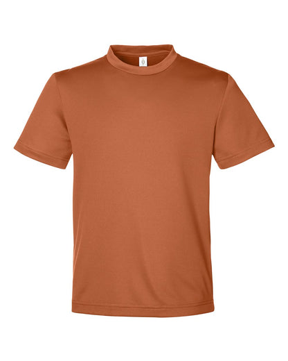 Team 365 Youth Zone Performance Mesh T-Shirt TT15Y #color_Sport Burnt Orange