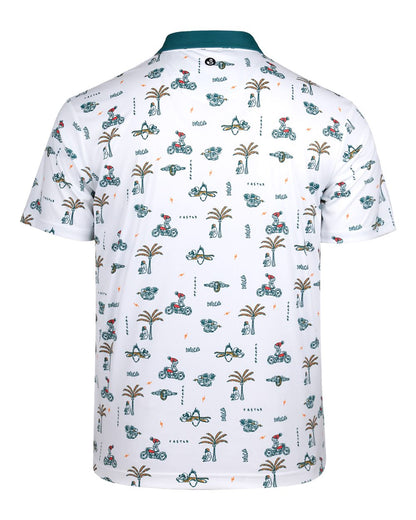 Swannies Men's Wild Polo SW1013 #color_White