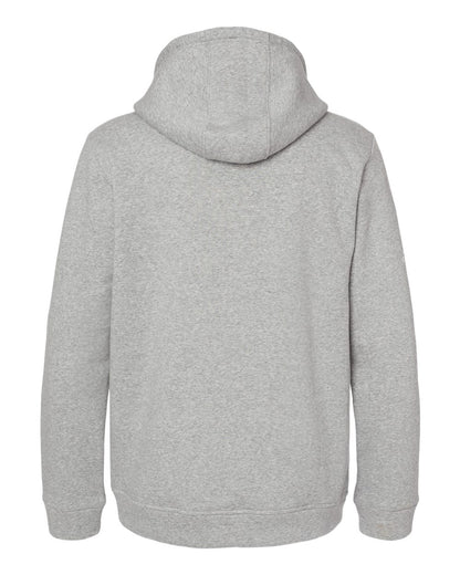 Adidas Unisex Fleece Hooded Sweatshirt A432 #color_Grey Heather