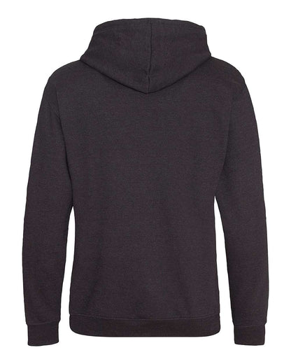 AWDis Unisex College Hooded Sweatshirt JHA001 #color_Black Smoke
