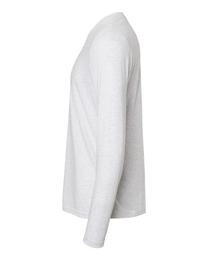 Next Level Triblend Long Sleeve T-Shirt 6071 #color_Heather White