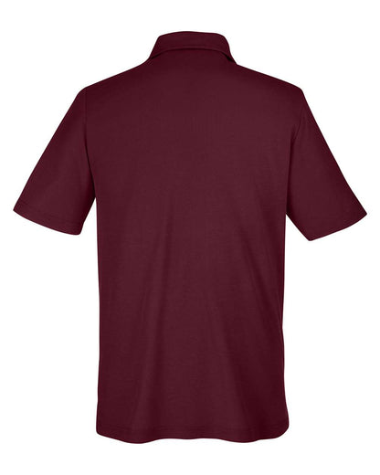 CORE365 Men's Fusion ChromaSoft™ Pique Polo CE112 #color_Burgundy