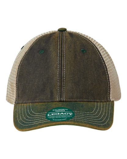 LEGACY Old Favorite Trucker Cap OFA #color_Black/ Green/ Khaki